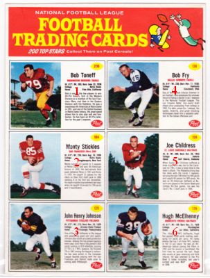Panel card positions