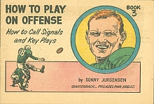 Post cereal football booklet 3 Jurgensen