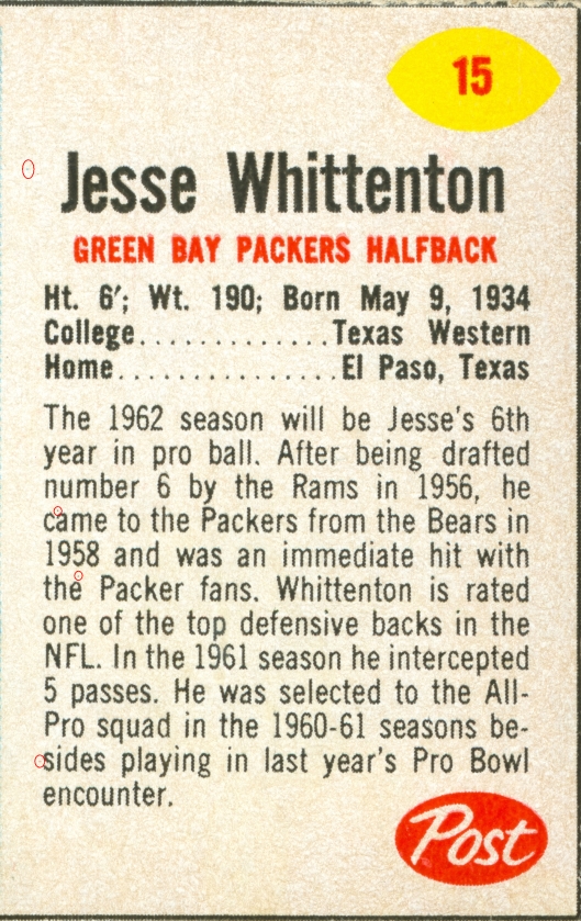 Jesse Whittenton Post Toasties 8 oz. 15 V1