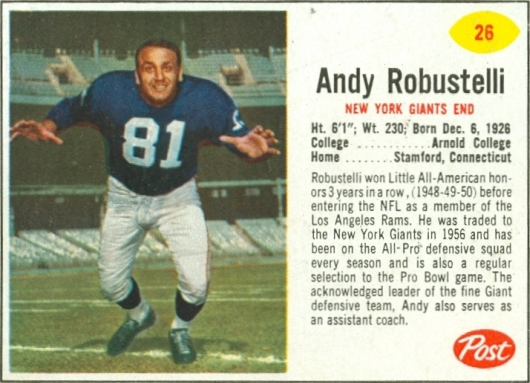 Andy Robustelli Raisin Bran 14 oz. panel 26 26