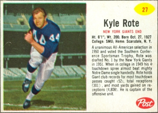 Kyle Rote Raisin Bran 14 oz. 27