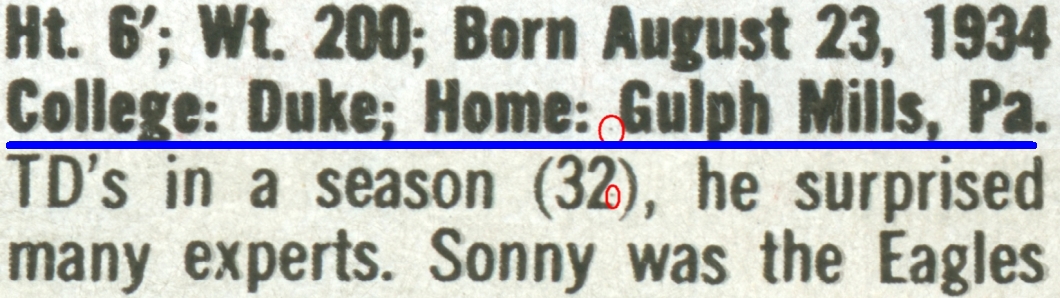 Sonny Jurgensen Grape Nuts 11 oz. 37 V1