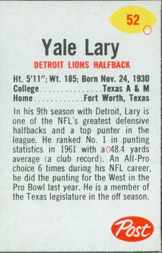 Yale Lary Sugar Crisp 9 oz. 52