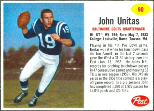 John Unitas Sugar Coated Corn Flakes 16 oz. 90
