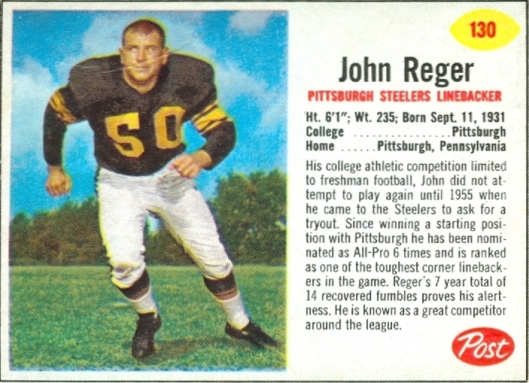 John Reger Post Toasties 12 oz. Flip-Out Spout 130