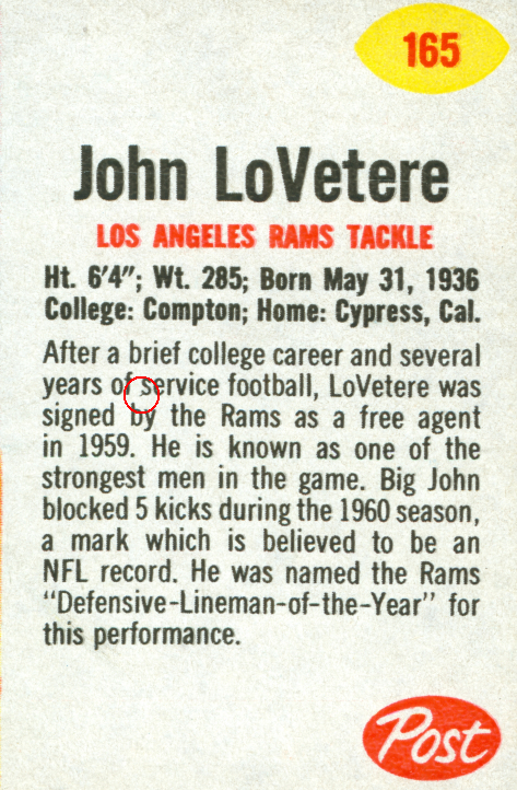 John LoVetere Alpha-Bits 13 oz. 165