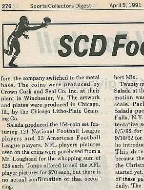 Salada coin photos Jim Laughead